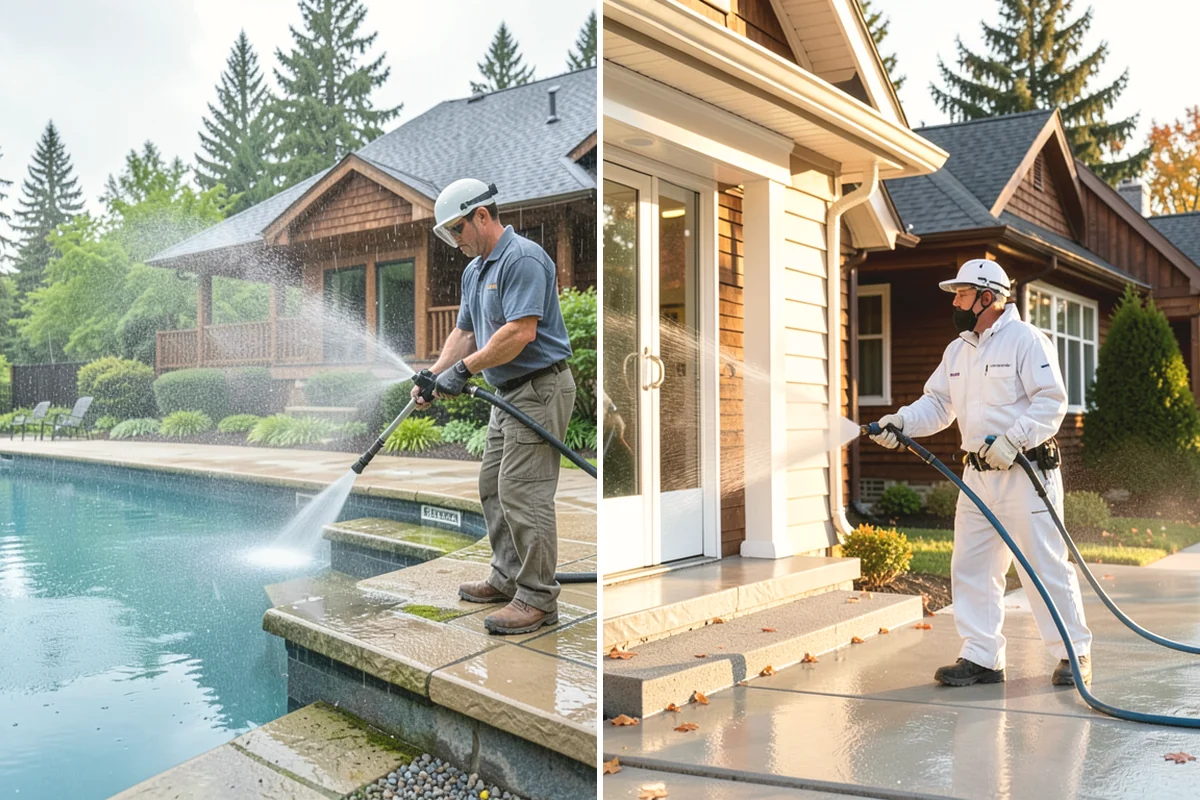 School Exterior Cleaning in Mill Creek, Snohomish County, WA - Coordinate with facilities for after-hours or break-week access