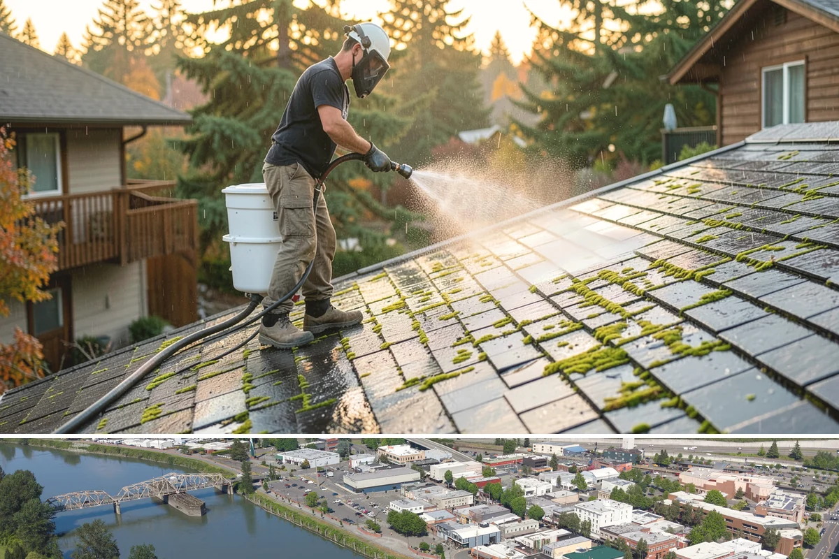 School Exterior Cleaning in Mount Vernon, Skagit County, WA - Summer break is the ideal window for a full-campus wash, with a lighter cleaning over winter break to manage wet-season algae.