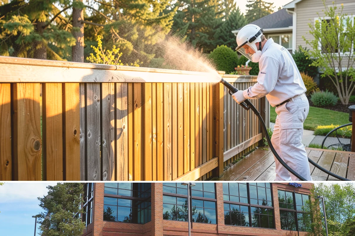 School Exterior Cleaning in Mountlake Terrace, Snohomish County, WA - Summer break is the ideal window for a full-campus wash, with a lighter cleaning over winter break to manage wet-season algae.