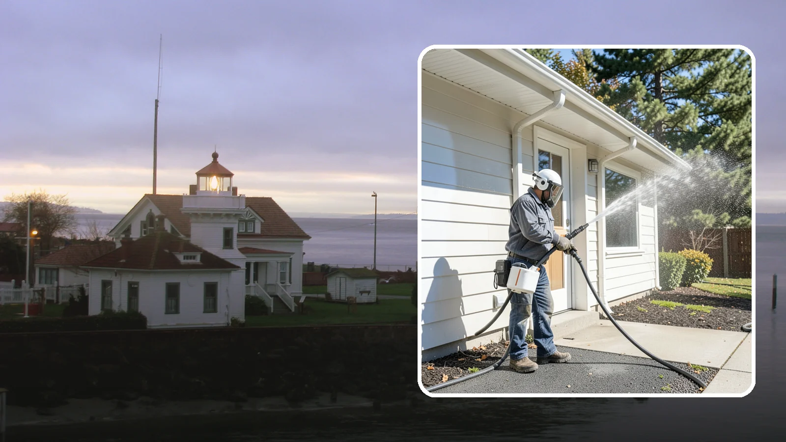 School Exterior Cleaning in Mukilteo, Snohomish County, WA - Safe, thorough exterior cleaning for schools that clears algae, gum, and grime from entrances, breezeways, and play-adjacent...