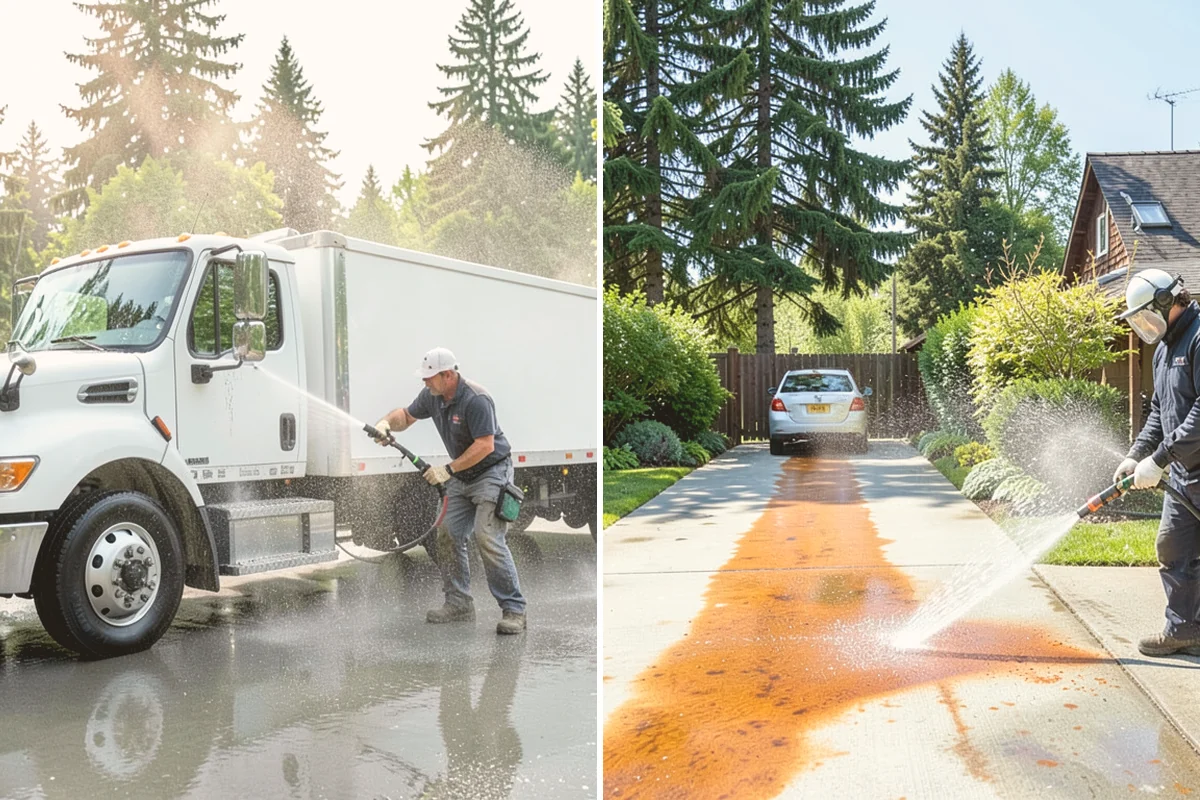 School Exterior Cleaning in Orting, Pierce County, WA - Coordinate with facilities for after-hours or break-week access