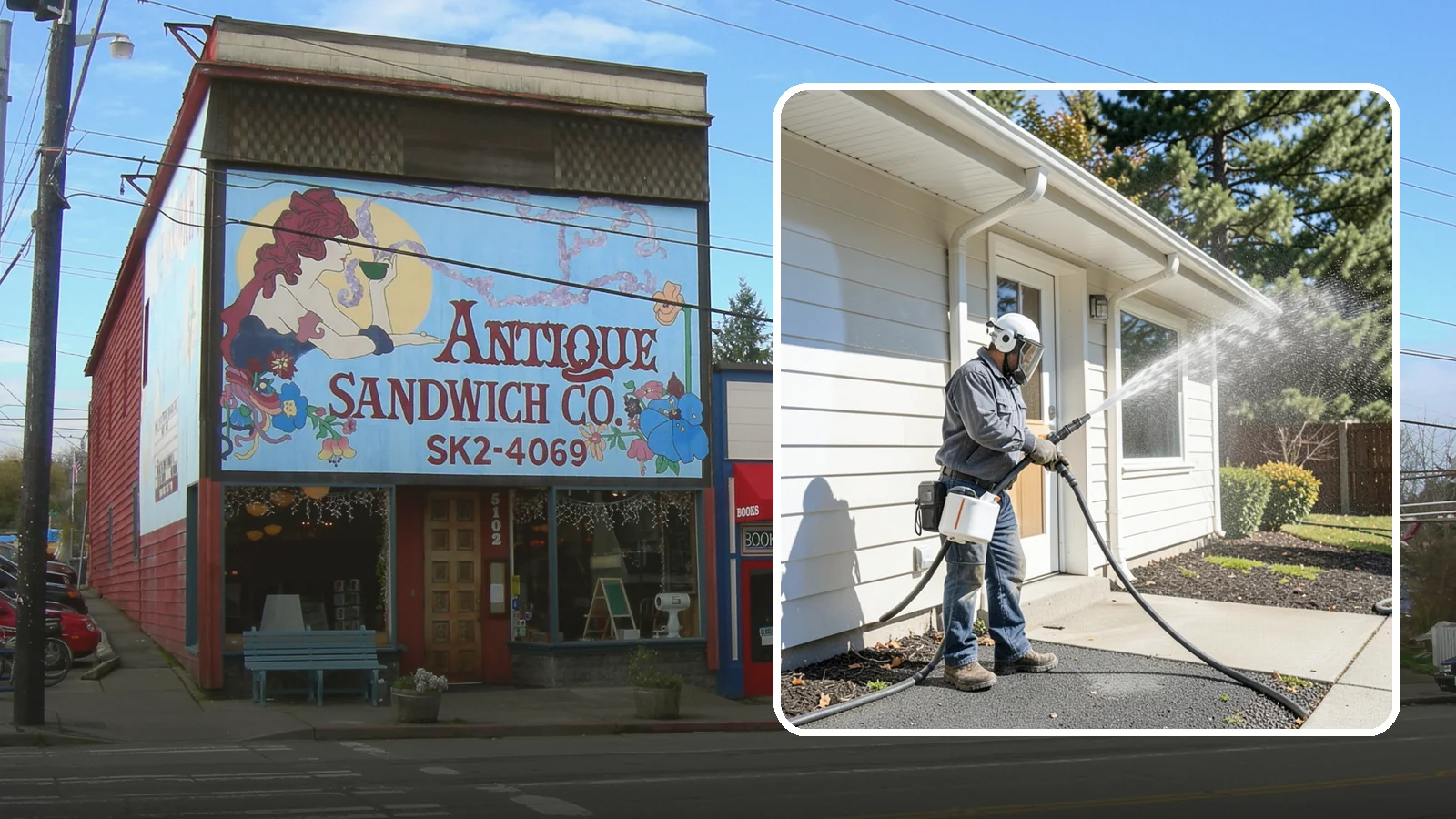 School Exterior Cleaning in Ruston, Pierce County, WA - Safe, thorough exterior cleaning for schools that clears algae, gum, and grime from entrances, breezeways, and play-adjacent...