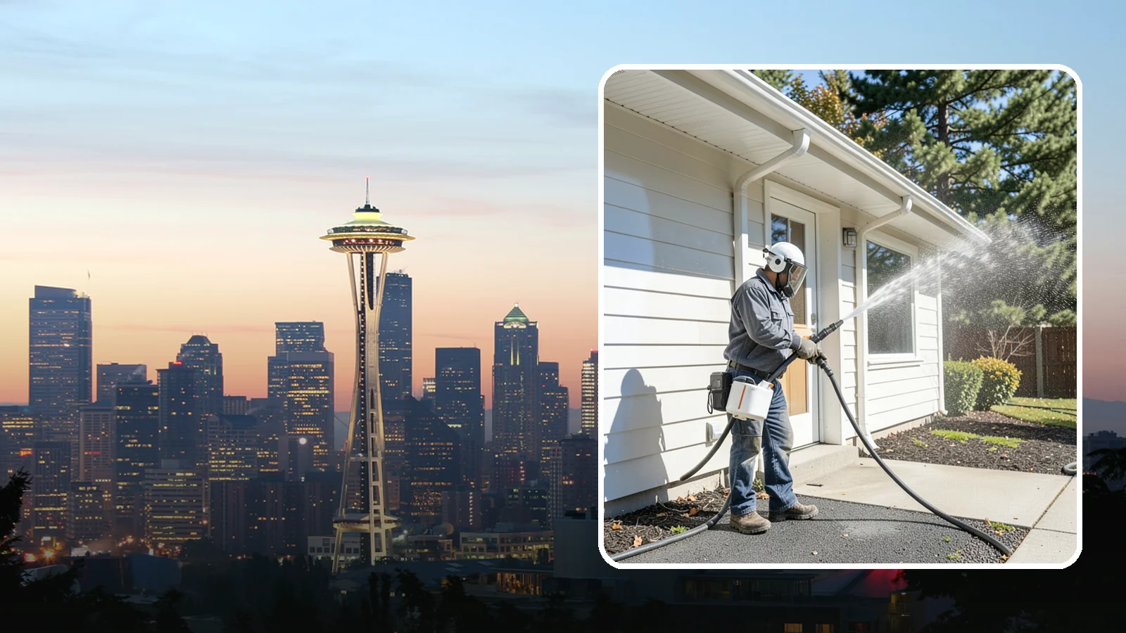 School Exterior Cleaning in Seattle, King County, WA - Safe, thorough exterior cleaning for schools that clears algae, gum, and grime from entrances, breezeways, and play-adjacent...