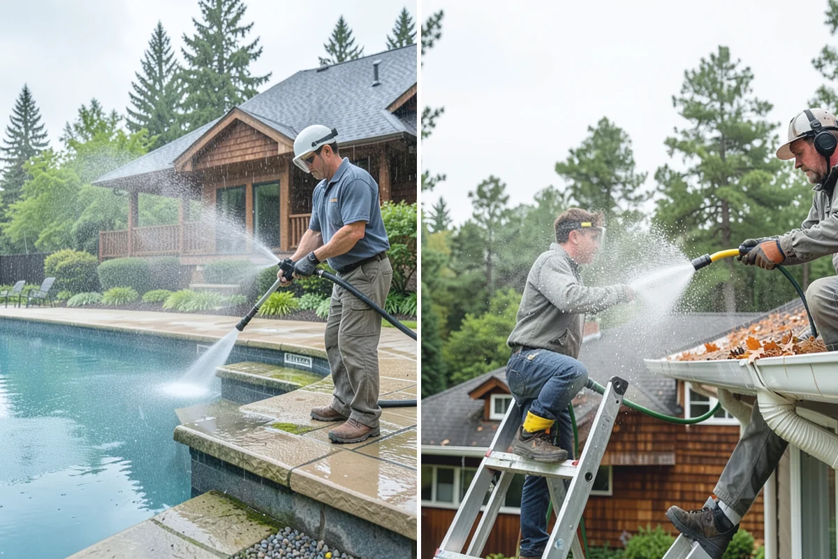 School Exterior Cleaning in Wilkeson, Pierce County, WA - Coordinate with facilities for after-hours or break-week access