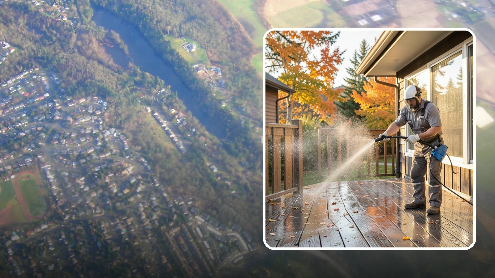Screen Cleaning in Algona, King County, WA - Careful cleaning of window screens that removes the pollen, dust, and mildew our damp air packs into the mesh.