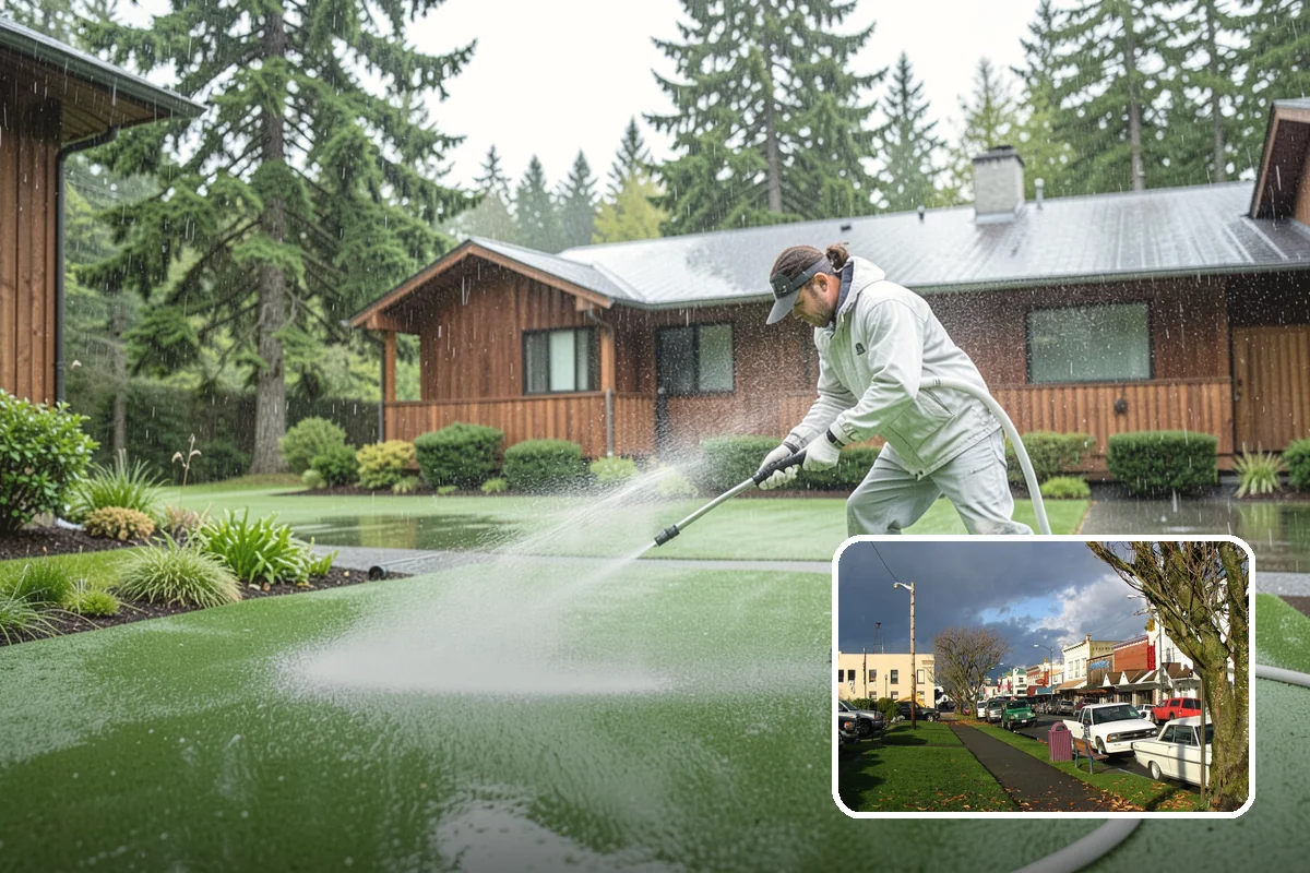 Screen Cleaning in Arlington, Snohomish County, WA - Removes trapped pollen, dust, and mildew from the mesh
