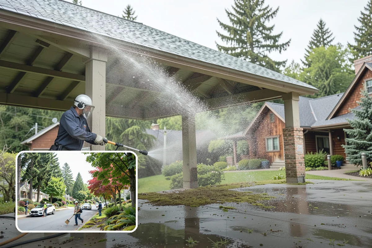 Screen Cleaning in Beaux Arts Village, King County, WA - Removes trapped pollen, dust, and mildew from the mesh