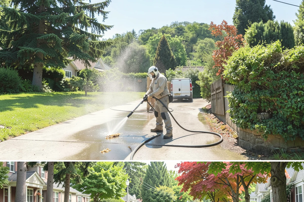 Screen Cleaning in Beaux Arts Village, King County, WA - Clean screens in late spring after the heaviest pollen season loads them with residue.