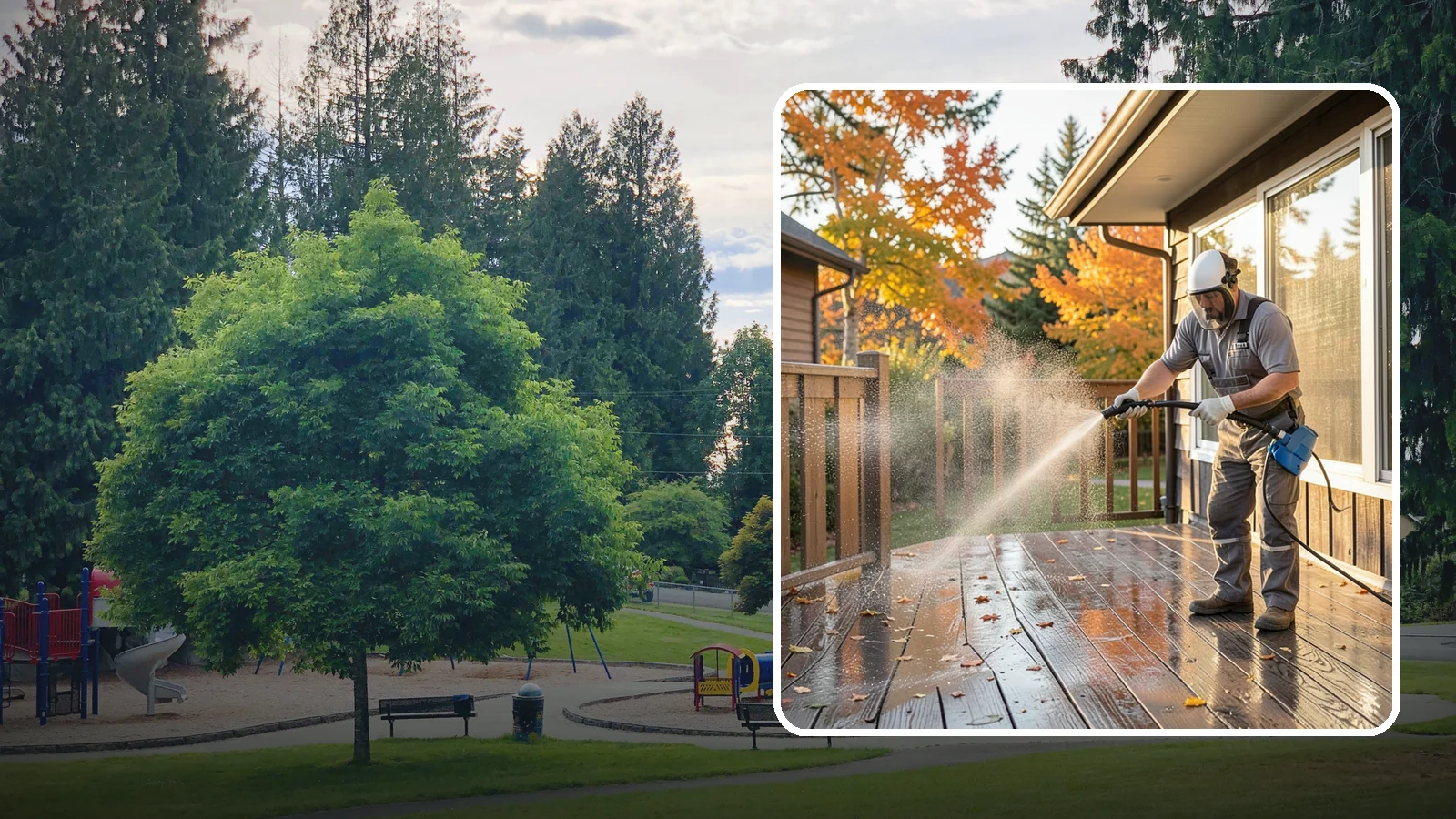 Screen Cleaning in Bonney Lake, Pierce County, WA - Careful cleaning of window screens that removes the pollen, dust, and mildew our damp air packs into the mesh.