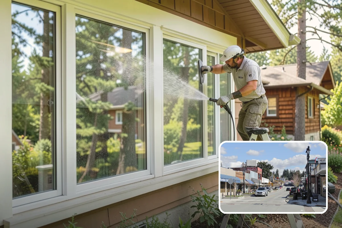 Screen Cleaning in Bothell, King County, WA - Removes trapped pollen, dust, and mildew from the mesh