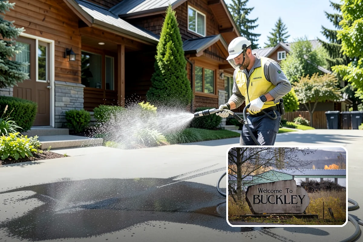 Screen Cleaning in Buckley, Pierce County, WA - Removes trapped pollen, dust, and mildew from the mesh