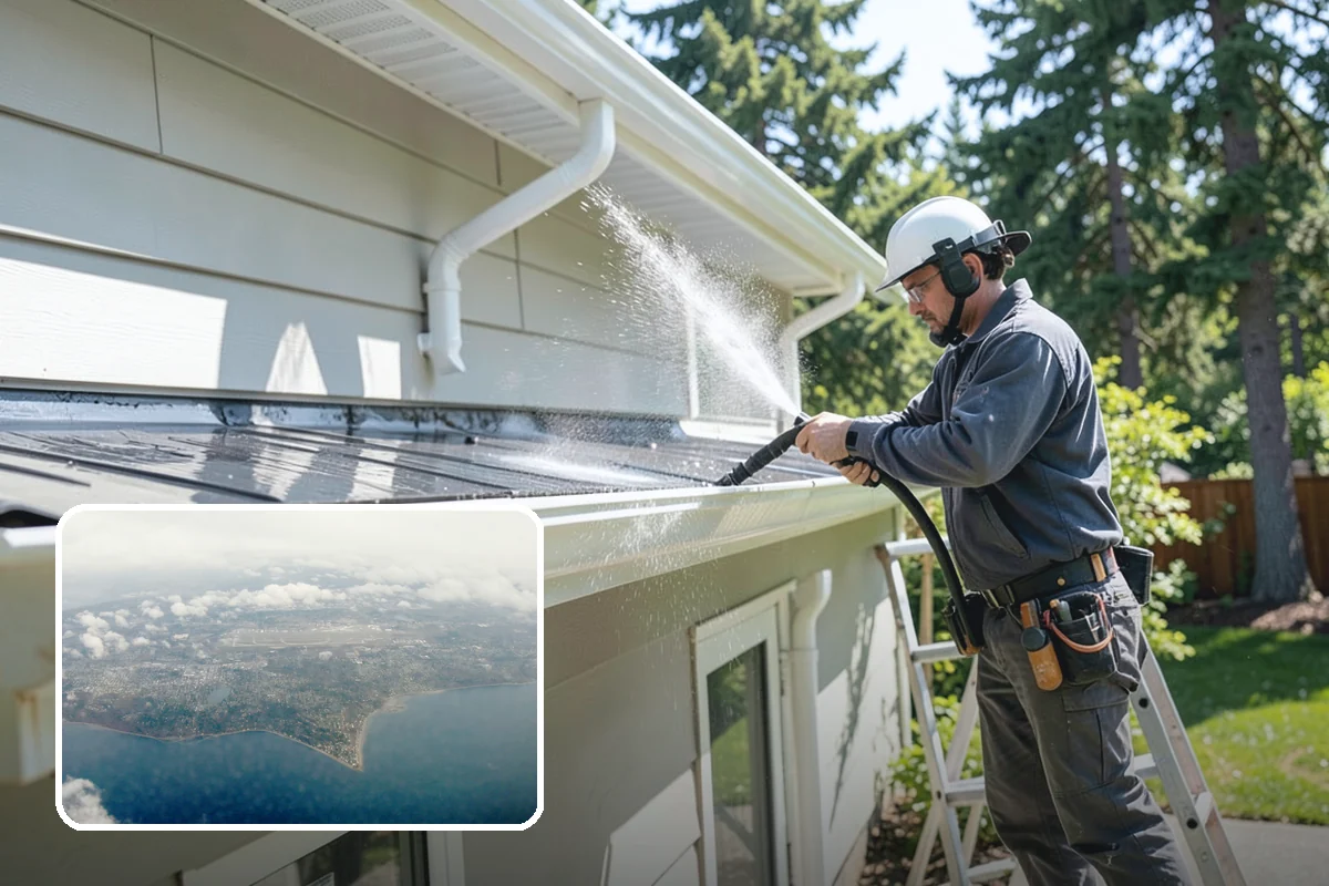 Screen Cleaning in Burien, King County, WA - Removes trapped pollen, dust, and mildew from the mesh