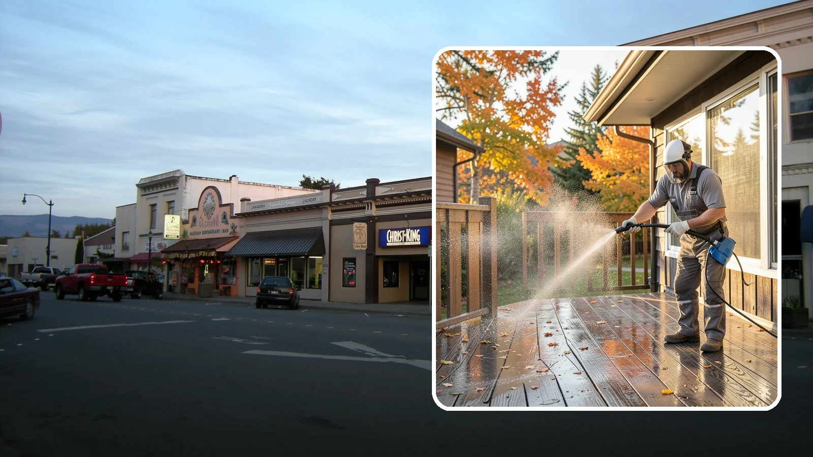 Screen Cleaning in Burlington, Skagit County, WA - Careful cleaning of window screens that removes the pollen, dust, and mildew our damp air packs into the mesh.