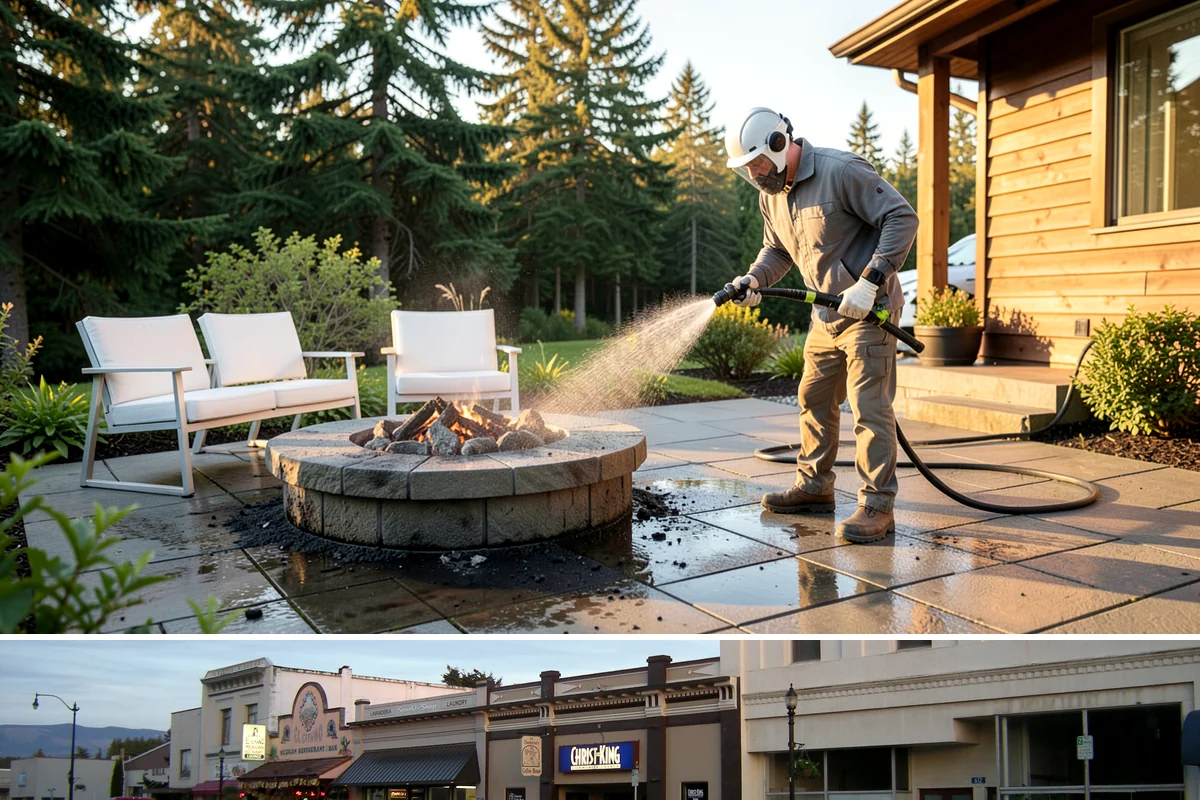 Screen Cleaning in Burlington, Skagit County, WA - Clean screens in late spring after the heaviest pollen season loads them with residue.