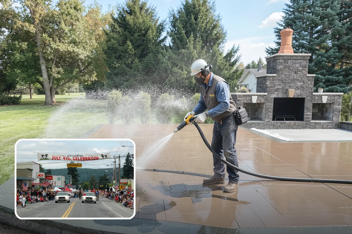 Screen Cleaning in Carnation, King County, WA - Removes trapped pollen, dust, and mildew from the mesh