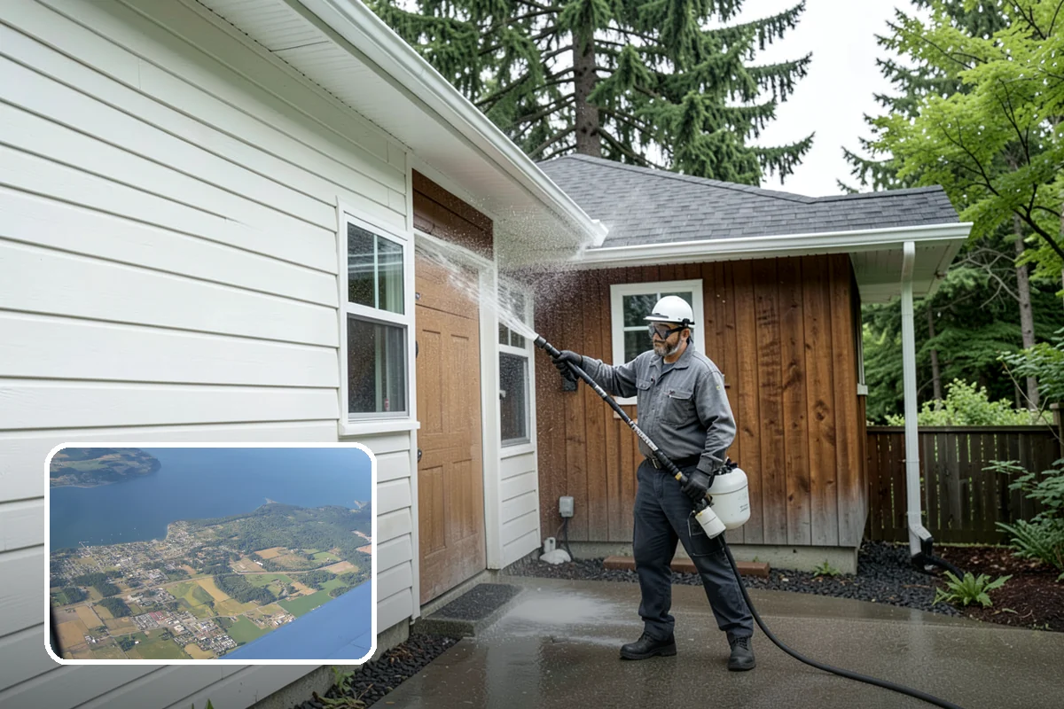 Screen Cleaning in Coupeville, Island County, WA - Removes trapped pollen, dust, and mildew from the mesh