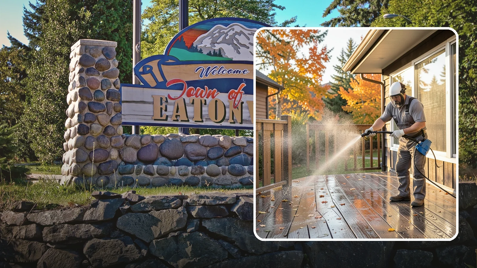 Screen Cleaning in Eatonville, Pierce County, WA - Careful cleaning of window screens that removes the pollen, dust, and mildew our damp air packs into the mesh.