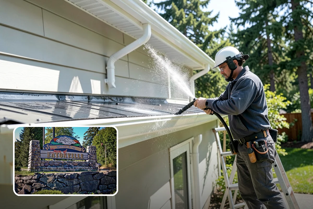 Screen Cleaning in Eatonville, Pierce County, WA - Removes trapped pollen, dust, and mildew from the mesh