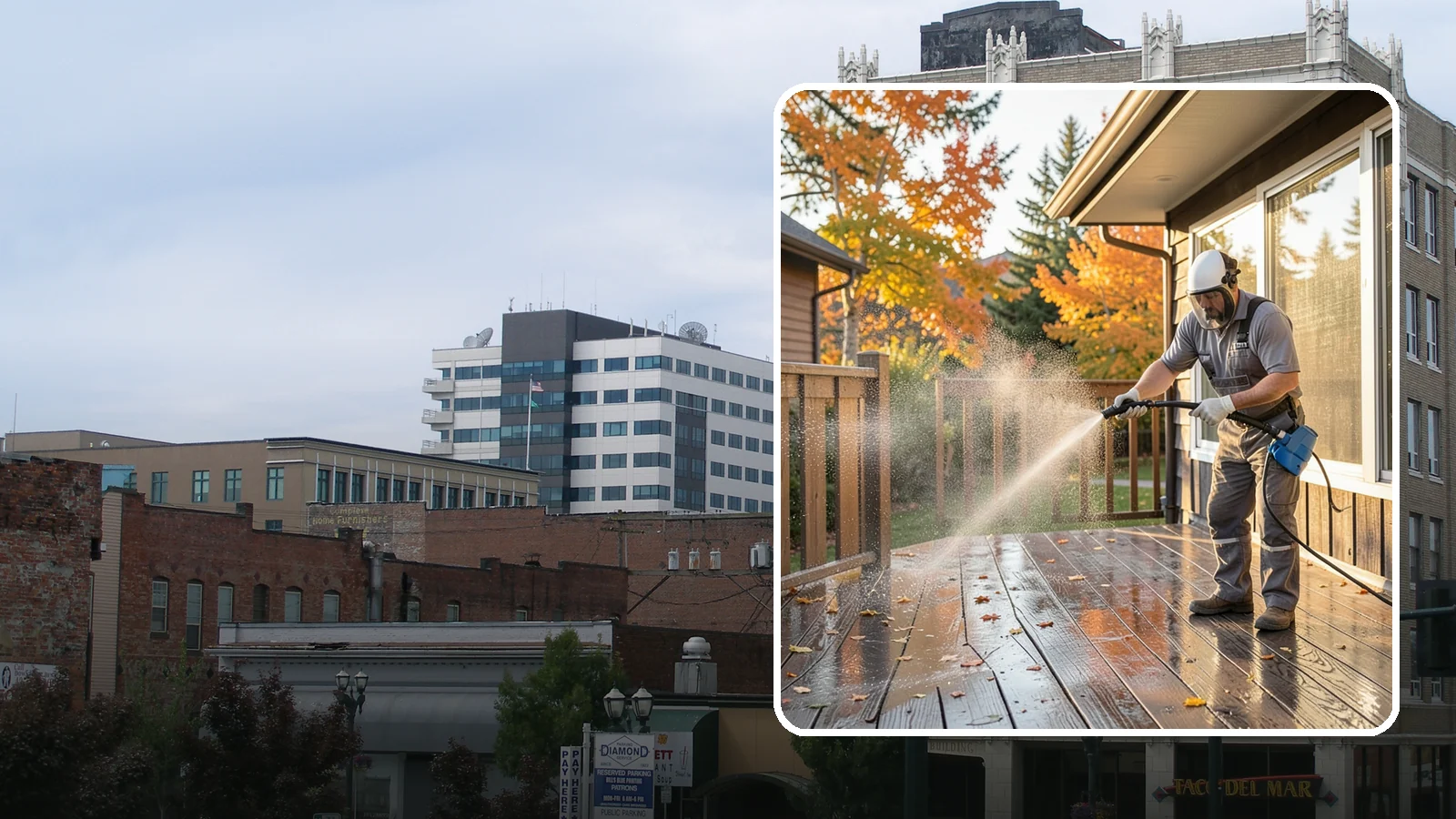 Screen Cleaning in Everett, Snohomish County, WA - Careful cleaning of window screens that removes the pollen, dust, and mildew our damp air packs into the mesh.
