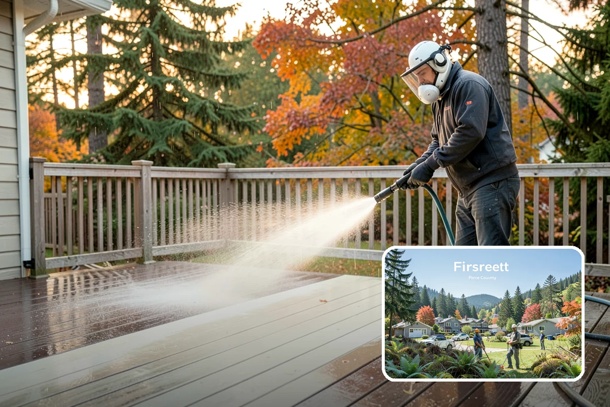 Screen Cleaning in Fircrest, Pierce County, WA - Removes trapped pollen, dust, and mildew from the mesh