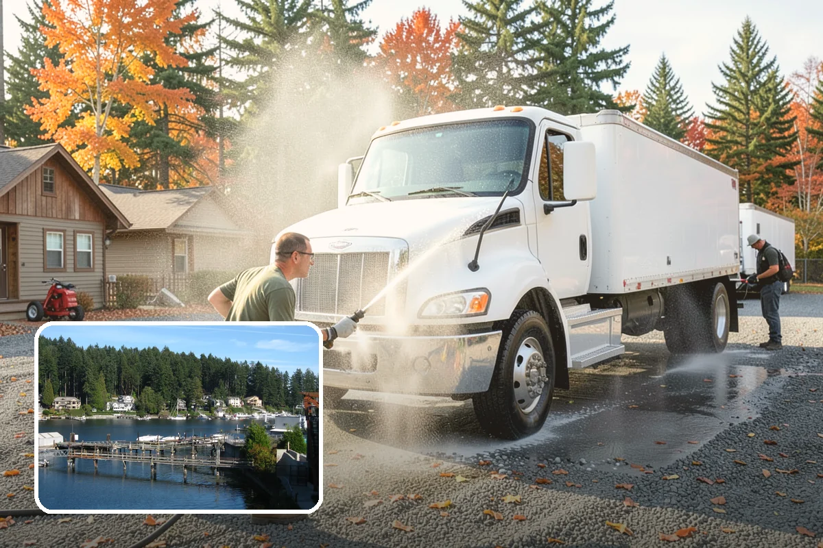 Screen Cleaning in Gig Harbor, Pierce County, WA - Removes trapped pollen, dust, and mildew from the mesh