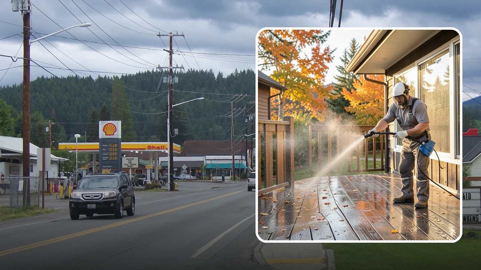Screen Cleaning in Granite Falls, Snohomish County, WA - Careful cleaning of window screens that removes the pollen, dust, and mildew our damp air packs into the mesh.