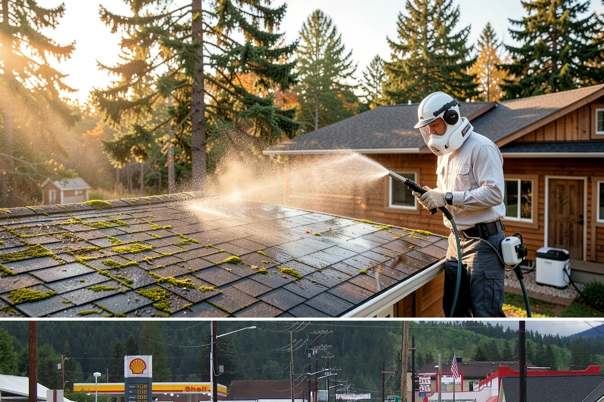 Screen Cleaning in Granite Falls, Snohomish County, WA - Clean screens in late spring after the heaviest pollen season loads them with residue.