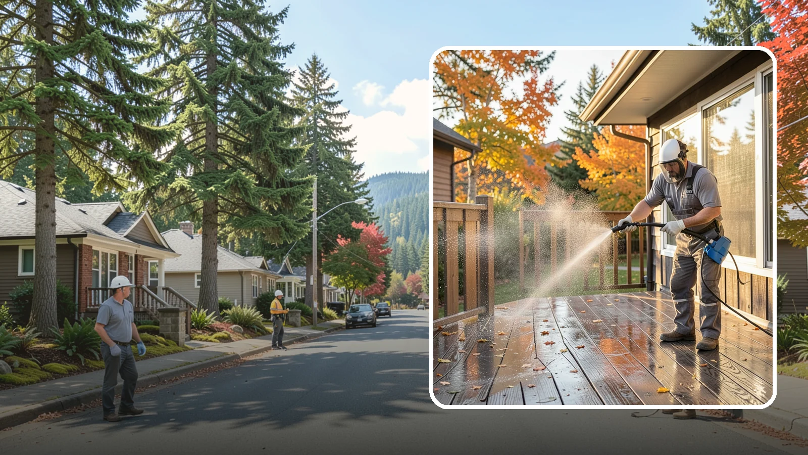 Screen Cleaning in Hunts Point, King County, WA - Careful cleaning of window screens that removes the pollen, dust, and mildew our damp air packs into the mesh.