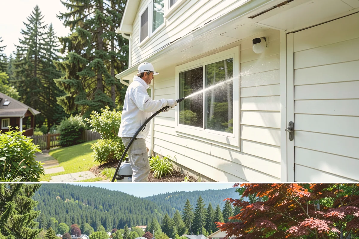 Screen Cleaning in Index, Snohomish County, WA - Clean screens in late spring after the heaviest pollen season loads them with residue.