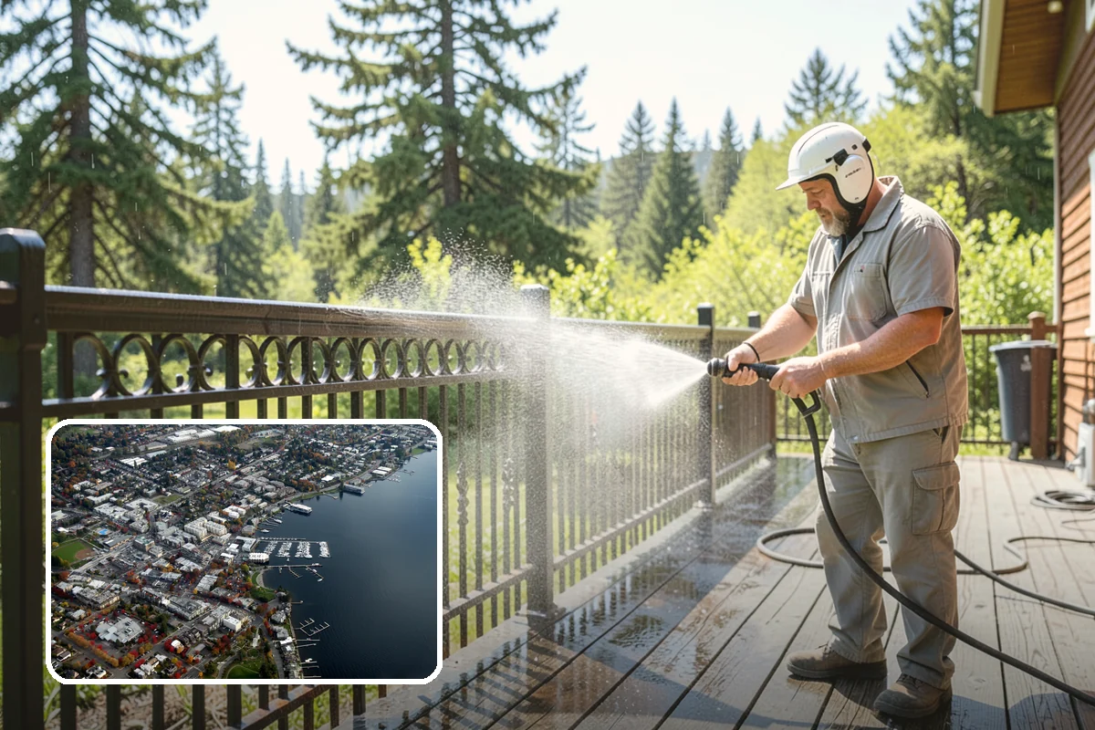 Screen Cleaning in Kirkland, King County, WA - Removes trapped pollen, dust, and mildew from the mesh