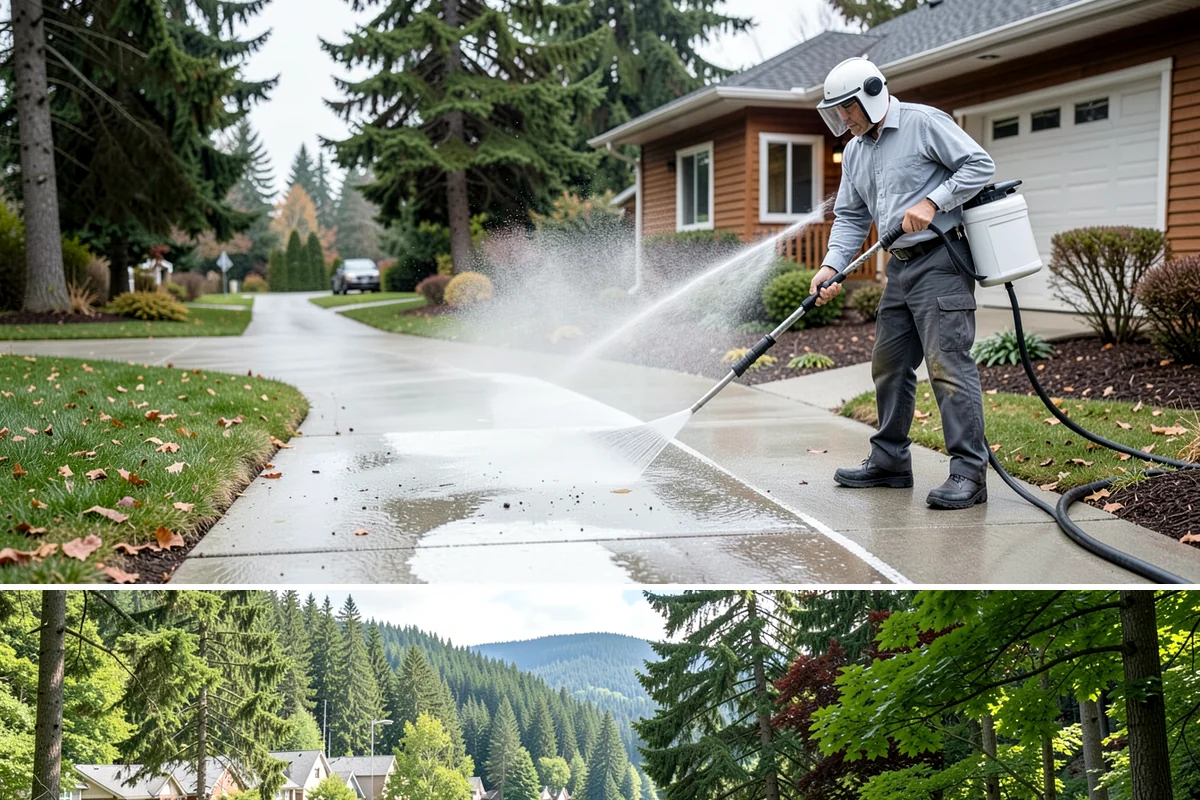 Screen Cleaning in Lake Forest Park, King County, WA - Clean screens in late spring after the heaviest pollen season loads them with residue.