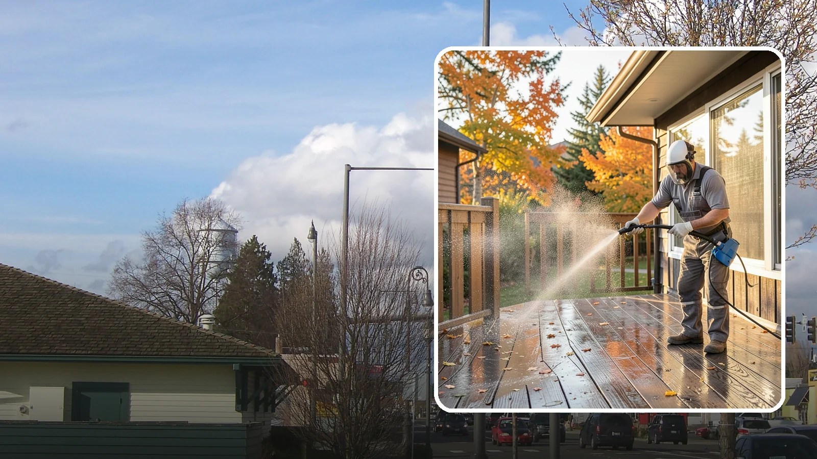 Screen Cleaning in Marysville, Snohomish County, WA - Careful cleaning of window screens that removes the pollen, dust, and mildew our damp air packs into the mesh.