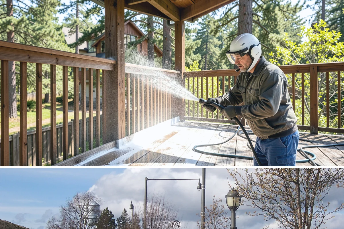 Screen Cleaning in Marysville, Snohomish County, WA - Clean screens in late spring after the heaviest pollen season loads them with residue.