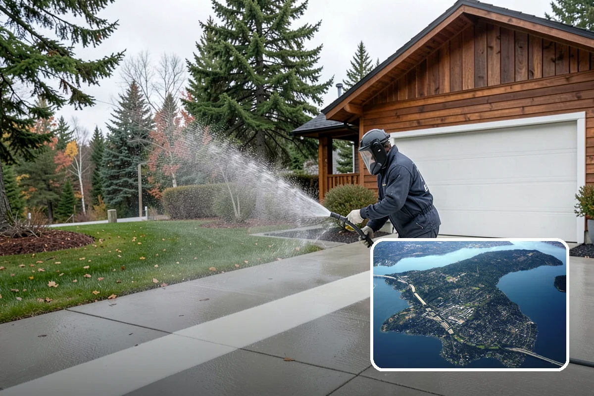 Screen Cleaning in Mercer Island, King County, WA - Removes trapped pollen, dust, and mildew from the mesh