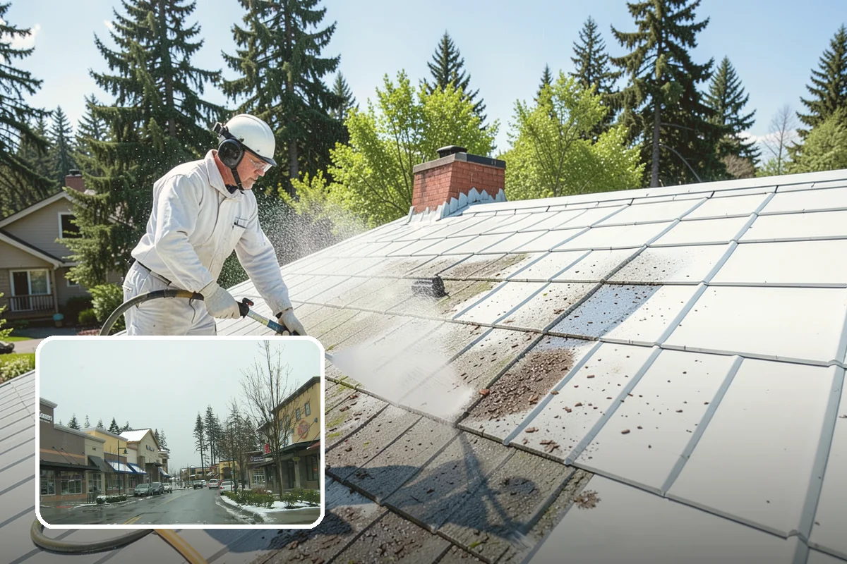 Screen Cleaning in Mill Creek, Snohomish County, WA - Removes trapped pollen, dust, and mildew from the mesh