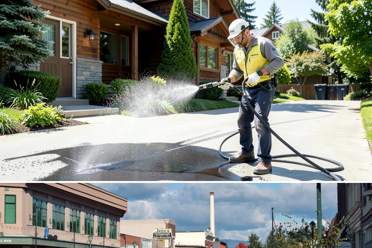 Screen Cleaning in Monroe, Snohomish County, WA - Clean screens in late spring after the heaviest pollen season loads them with residue.