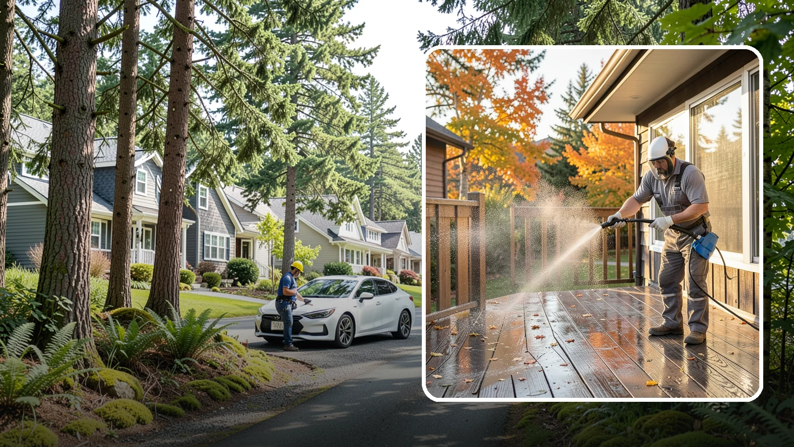 Screen Cleaning in Normandy Park, King County, WA - Careful cleaning of window screens that removes the pollen, dust, and mildew our damp air packs into the mesh.