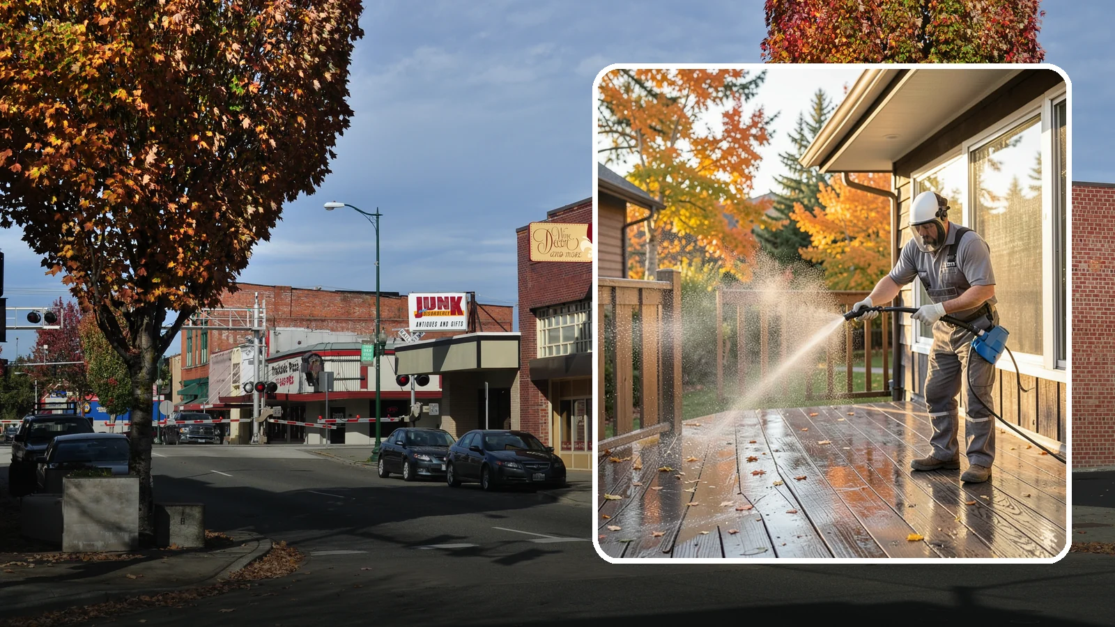 Screen Cleaning in Puyallup, Pierce County, WA - Careful cleaning of window screens that removes the pollen, dust, and mildew our damp air packs into the mesh.
