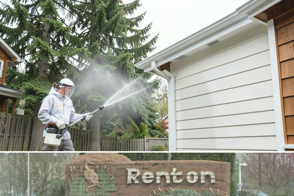 Screen Cleaning in Renton, King County, WA - Clean screens in late spring after the heaviest pollen season loads them with residue.