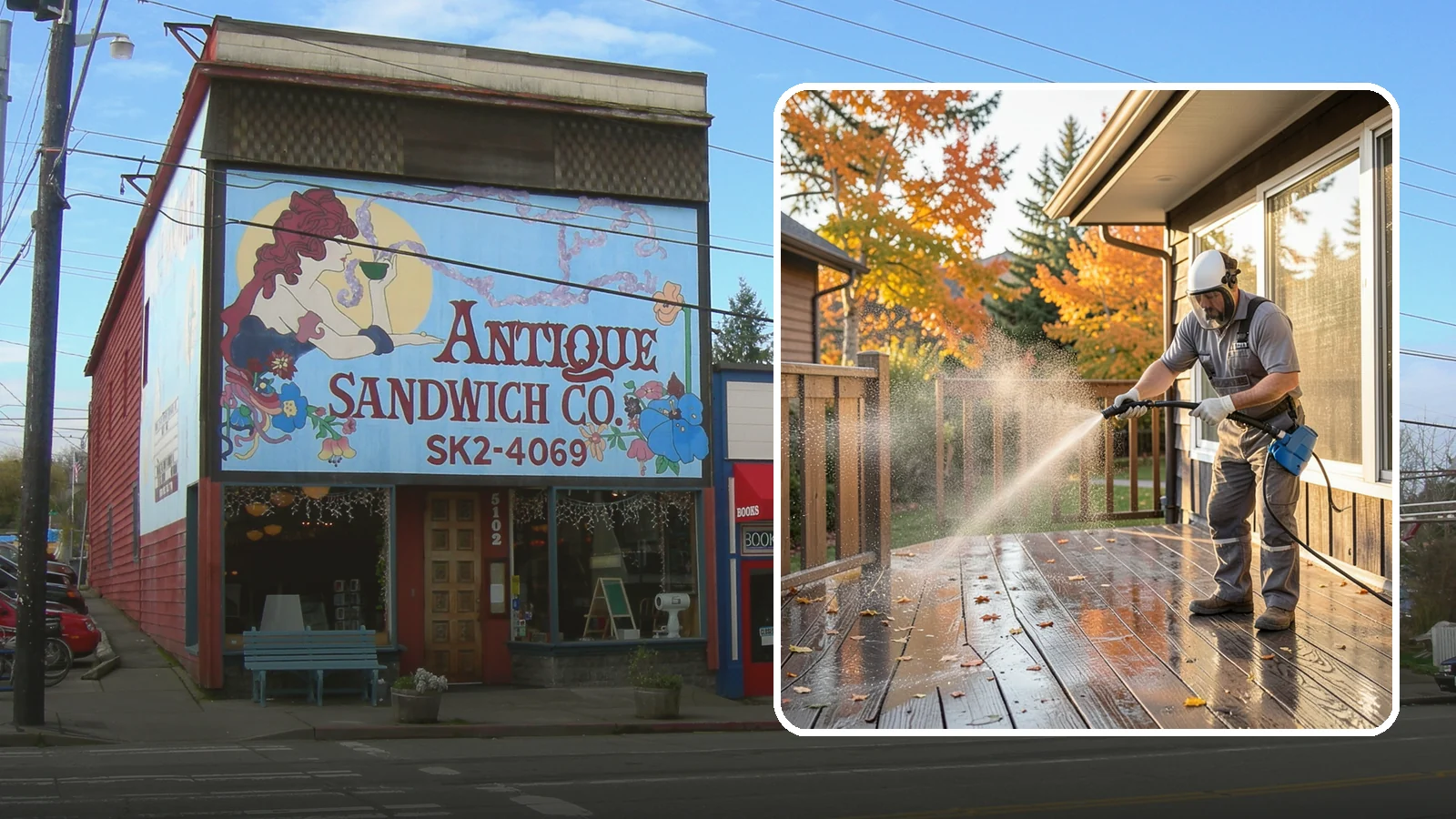 Screen Cleaning in Ruston, Pierce County, WA - Careful cleaning of window screens that removes the pollen, dust, and mildew our damp air packs into the mesh.