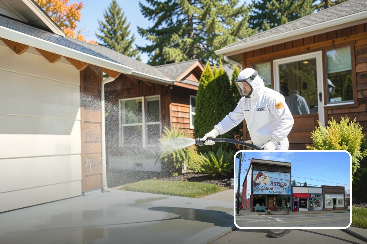 Screen Cleaning in Ruston, Pierce County, WA - Removes trapped pollen, dust, and mildew from the mesh