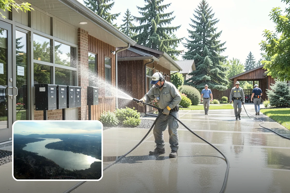 Screen Cleaning in Sammamish, King County, WA - Removes trapped pollen, dust, and mildew from the mesh