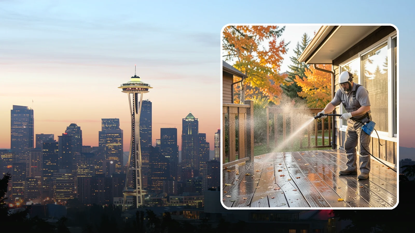 Screen Cleaning in Seattle, King County, WA - Careful cleaning of window screens that removes the pollen, dust, and mildew our damp air packs into the mesh.
