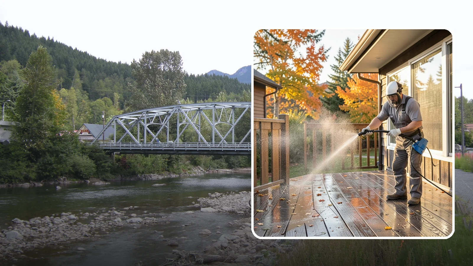 Screen Cleaning in Skykomish, King County, WA - Careful cleaning of window screens that removes the pollen, dust, and mildew our damp air packs into the mesh.