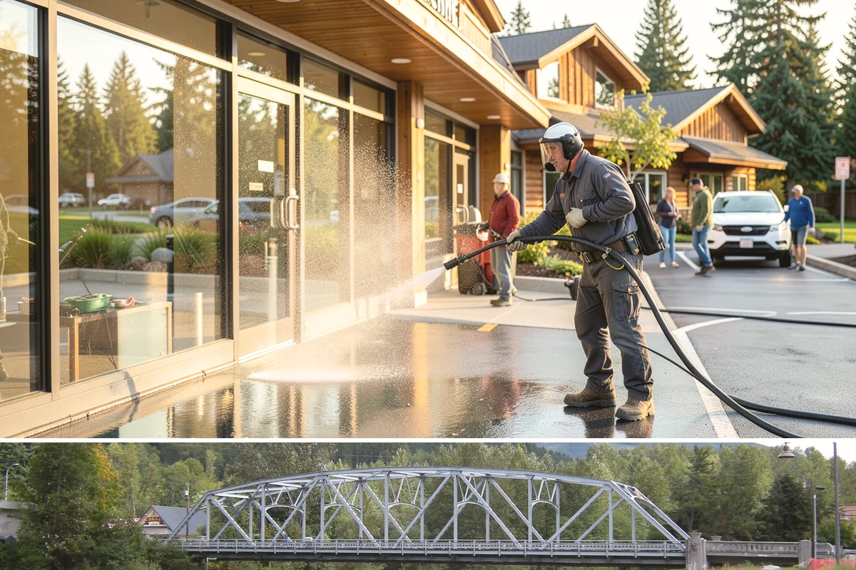 Screen Cleaning in Skykomish, King County, WA - Clean screens in late spring after the heaviest pollen season loads them with residue.