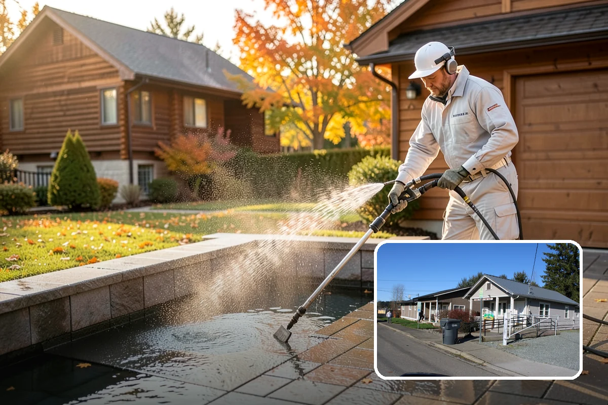 Screen Cleaning in South Prairie, Pierce County, WA - Removes trapped pollen, dust, and mildew from the mesh