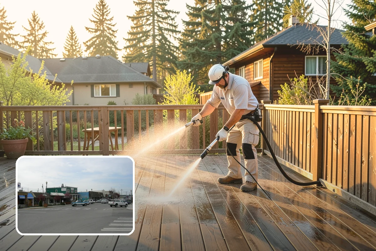 Screen Cleaning in Stanwood, Snohomish County, WA - Removes trapped pollen, dust, and mildew from the mesh