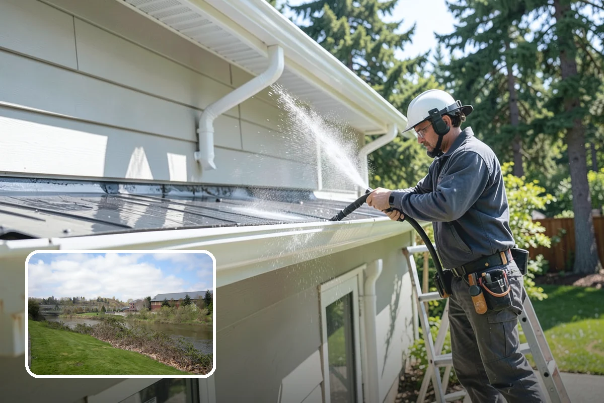 Screen Cleaning in Tukwila, King County, WA - Removes trapped pollen, dust, and mildew from the mesh