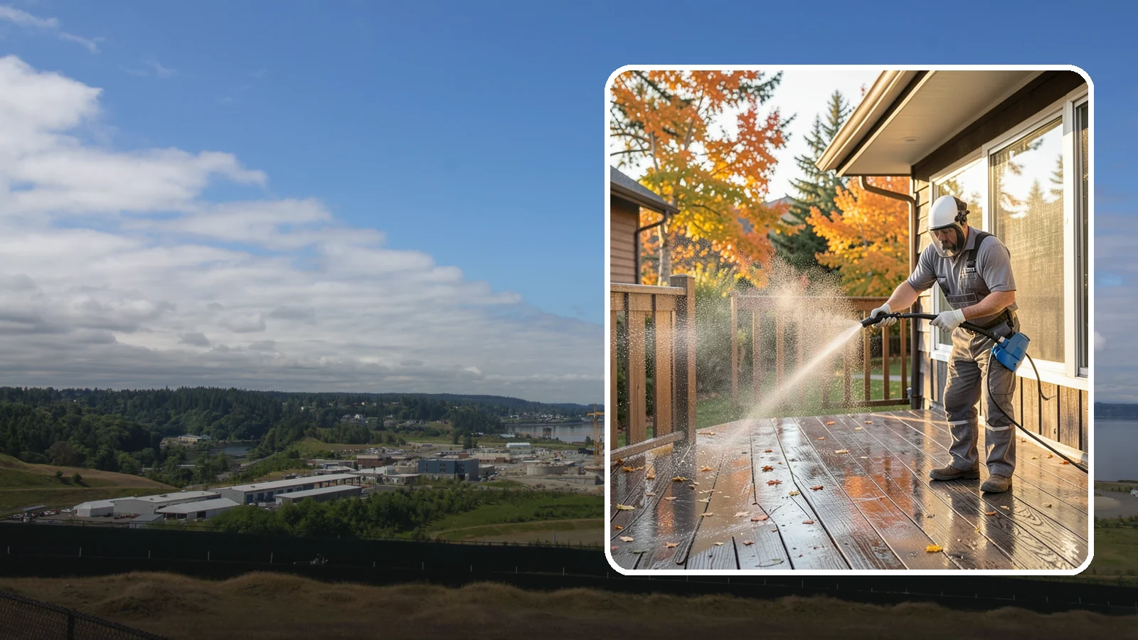 Screen Cleaning in University Place, Pierce County, WA - Careful cleaning of window screens that removes the pollen, dust, and mildew our damp air packs into the mesh.