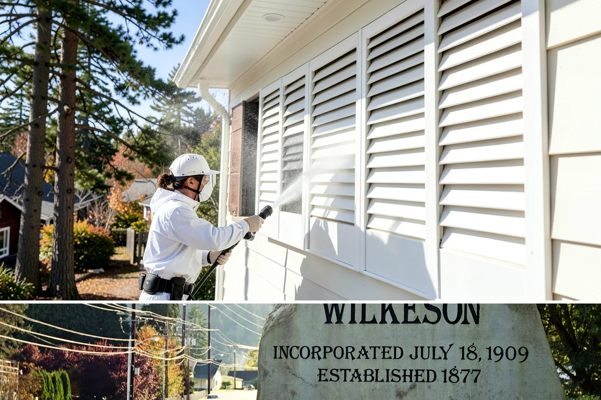 Screen Cleaning in Wilkeson, Pierce County, WA - Clean screens in late spring after the heaviest pollen season loads them with residue.